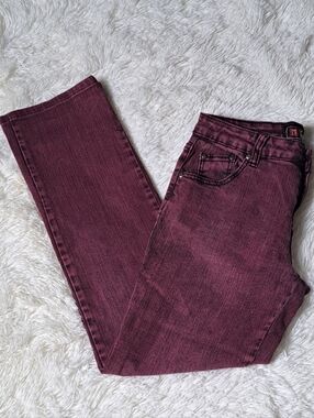 TRACTR Girls 18 Plum Purple Acid Wash Jeans Tractor